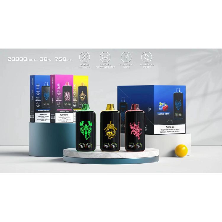 Puff ajaib Vape Magical 20000 Cool Shine LED