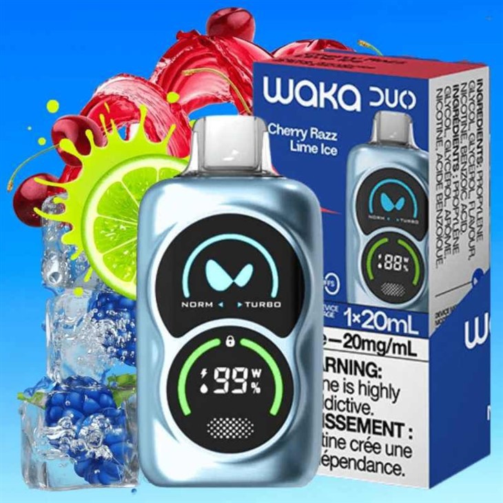 Waka Duo 25000puffs Vape sekali pakai